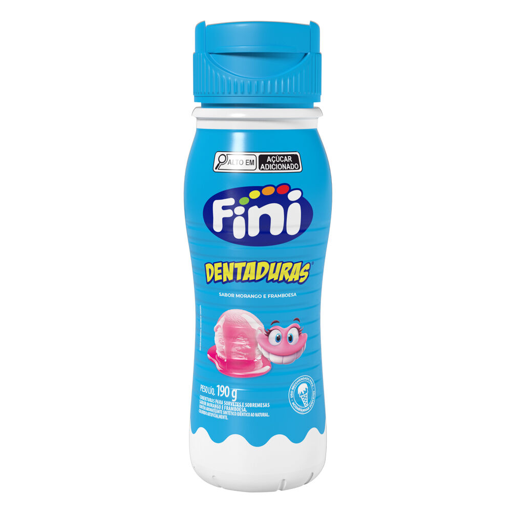 Fini Calda de Sorvete Dentaduras 190g