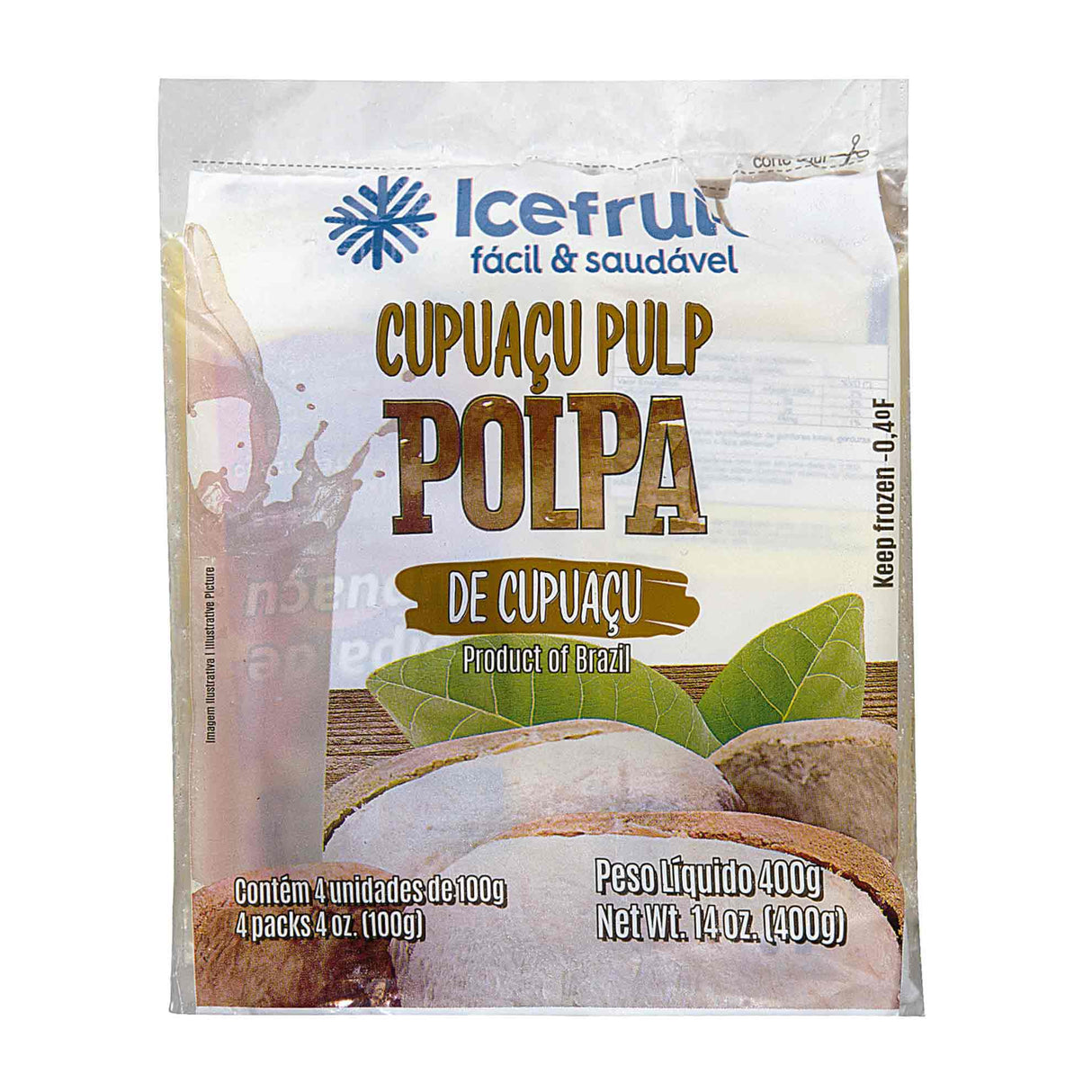 Ice Fruit Polpa de Cupuaçu 100g