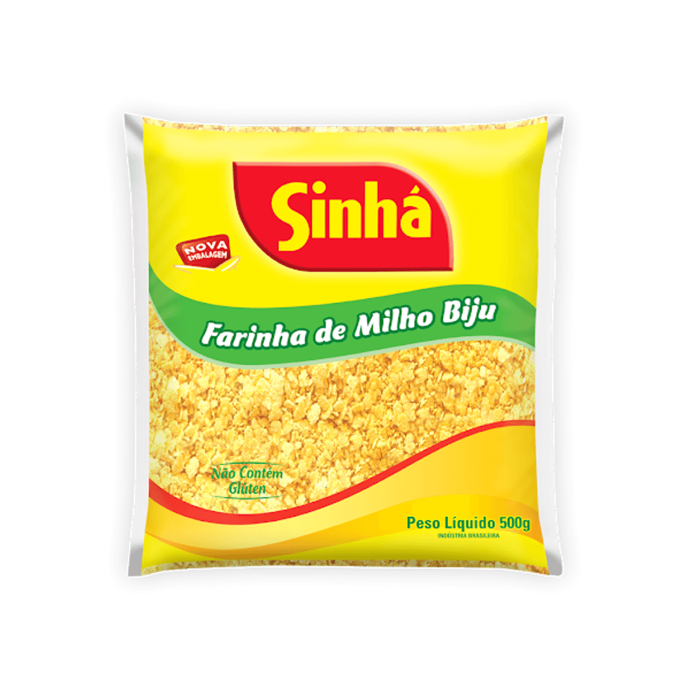 Sinha Farinha de Milho Biju 500g