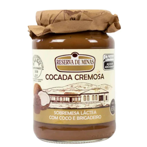 Reserva de Minas Cocada Cremosa com Brigadeiro 650g