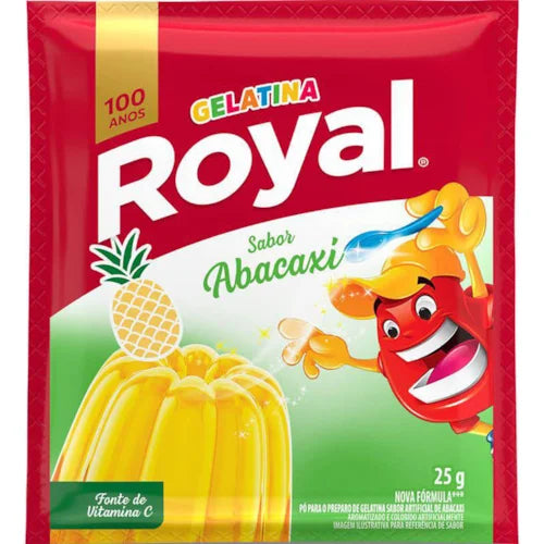 Royal Gelatina Abacaxi 25g