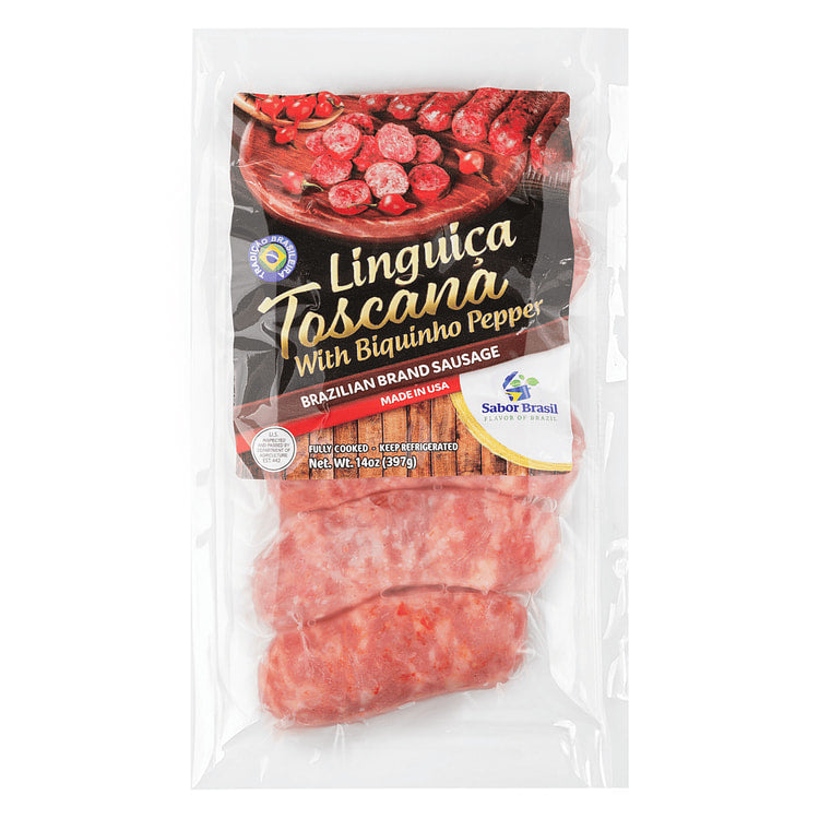 Sabor Brasil Linguica Toscana com Biquinho 14oz