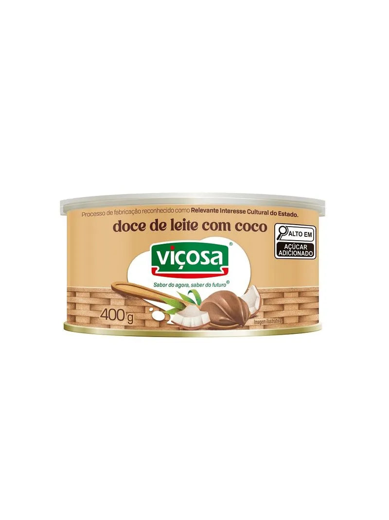 Vicosa Doce de Leite com Coco 400g
