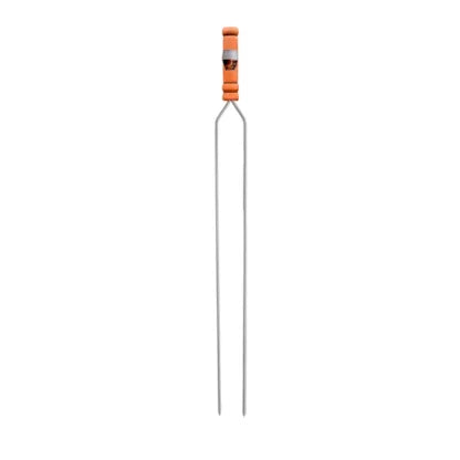 Grilazer Espeto Prata Duplo 85CM