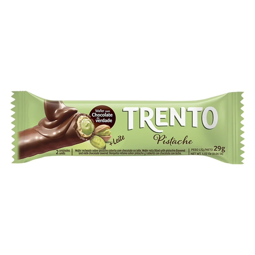 Trento Chocolate com Pistache 29g