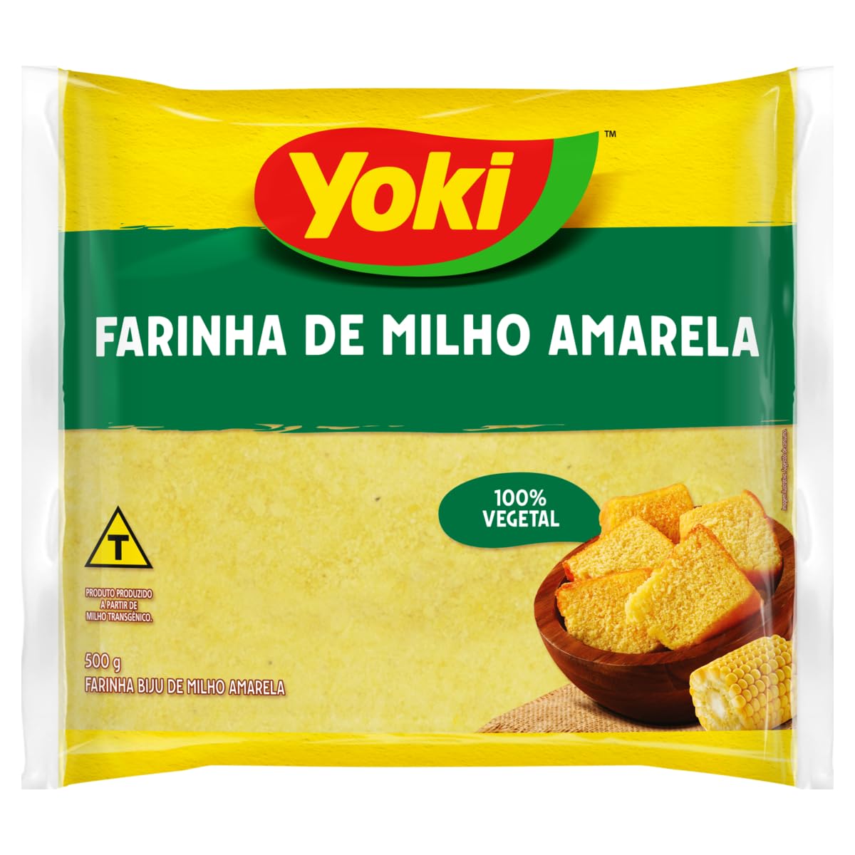Yoki Farinha de Milho Amarela Biju 500g