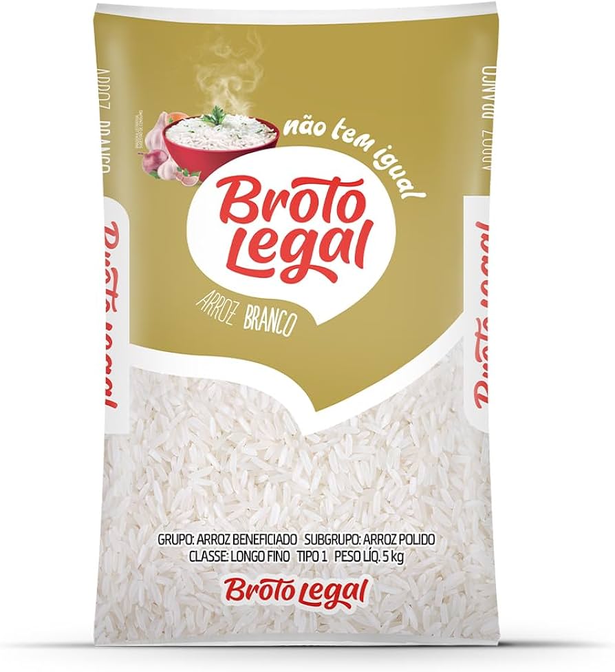 Broto Legal Arroz Branco 5 kg