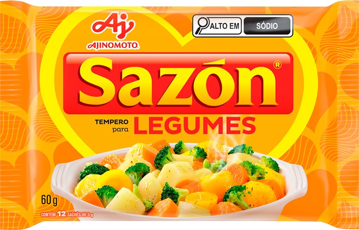 Sazon Para Legumes (Amarelo) 60g