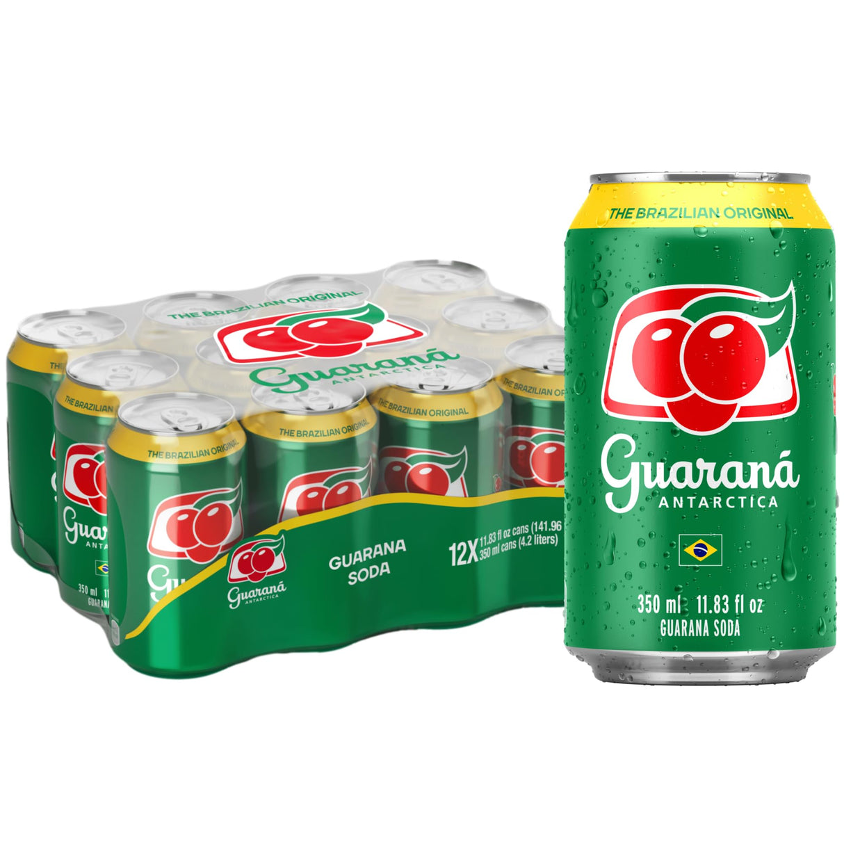 Antartica Guarana Lata 350ml