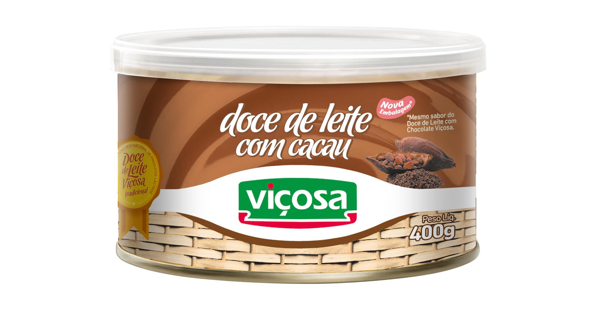 Vicosa Doce de Leite com Cacau 400g