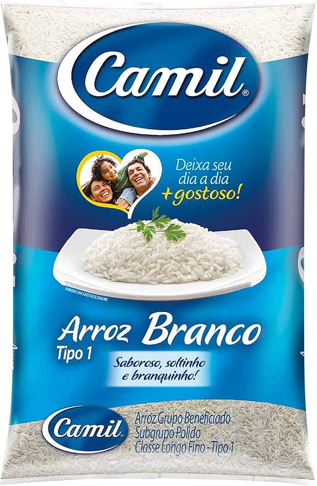 Camil Arroz Branco 5Kg
