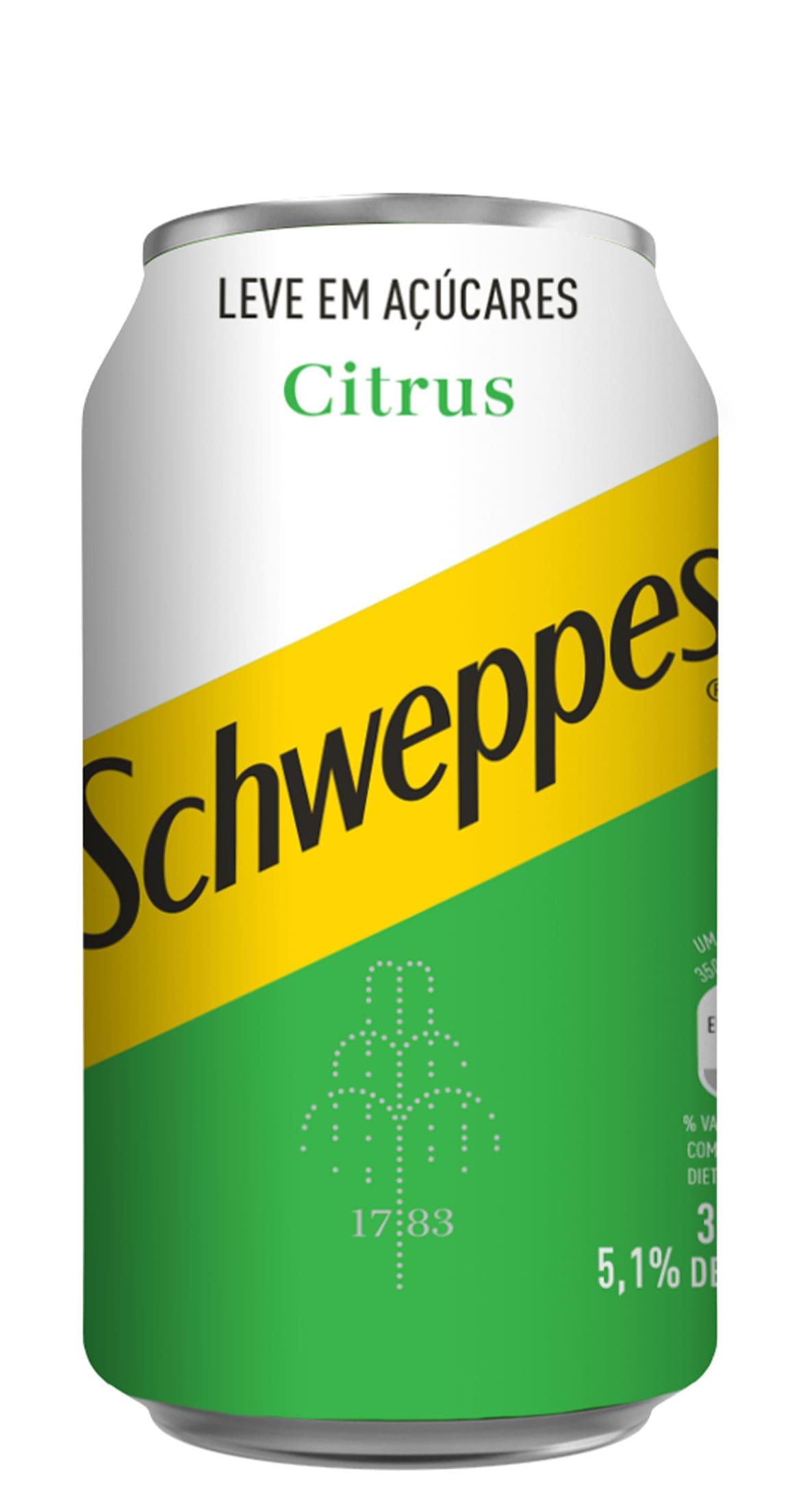 Schweppes Citrus Leve em Acucares 350ml