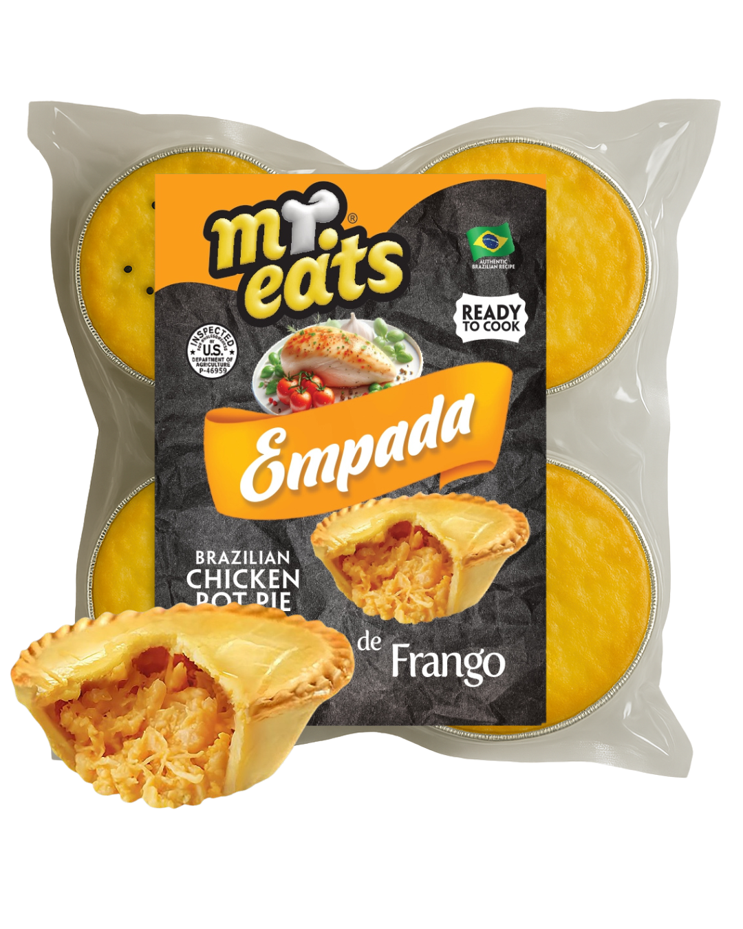 Mr Eats Empada de Frango 500g