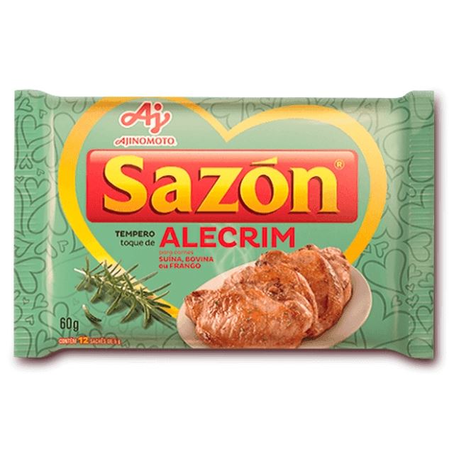 Sazon Tempero Sabor Alecrim 60g