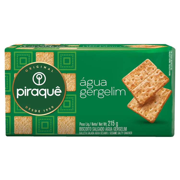 Piraque Agua e Gergelim 215g