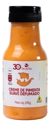 Sabor das Indias Creme de Pimenta Biquinho Suave Defumado 195g