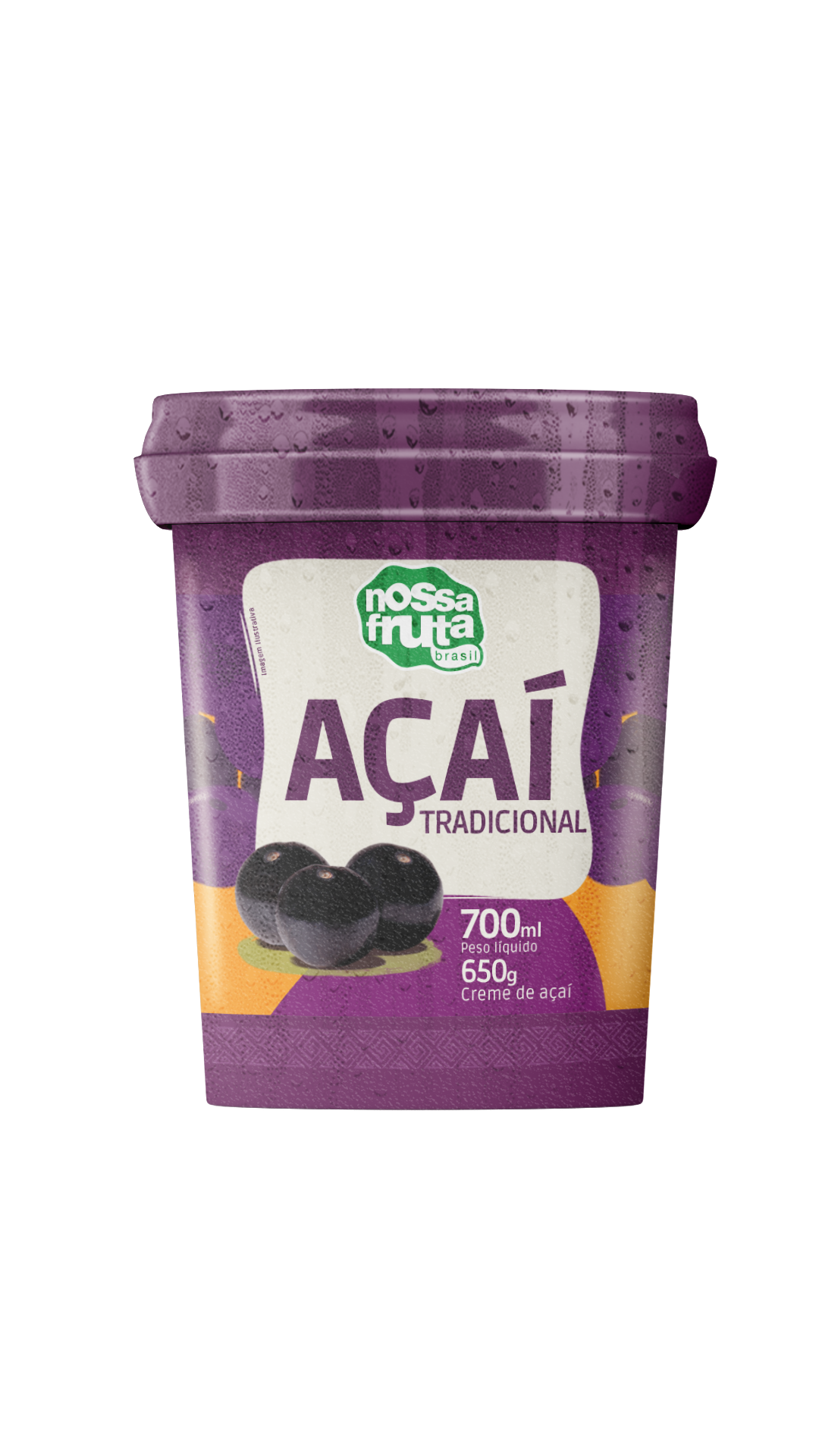 Nossa Fruta Acai Tradicional 700ml