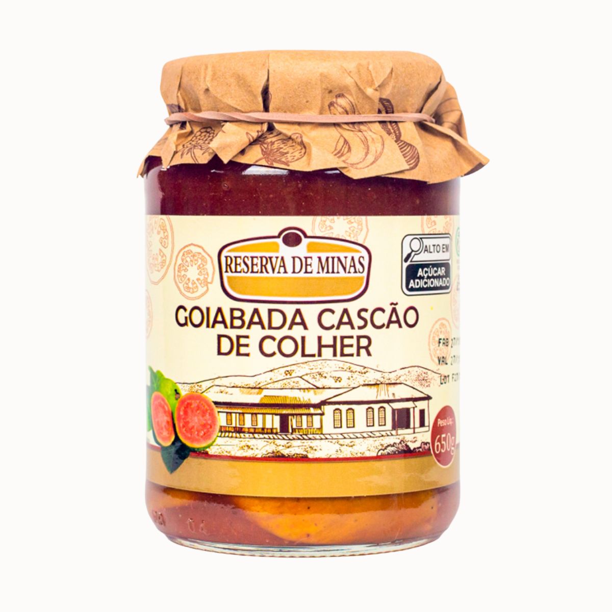 Reserva de Minas Goiabada Cascão de Colher 650g