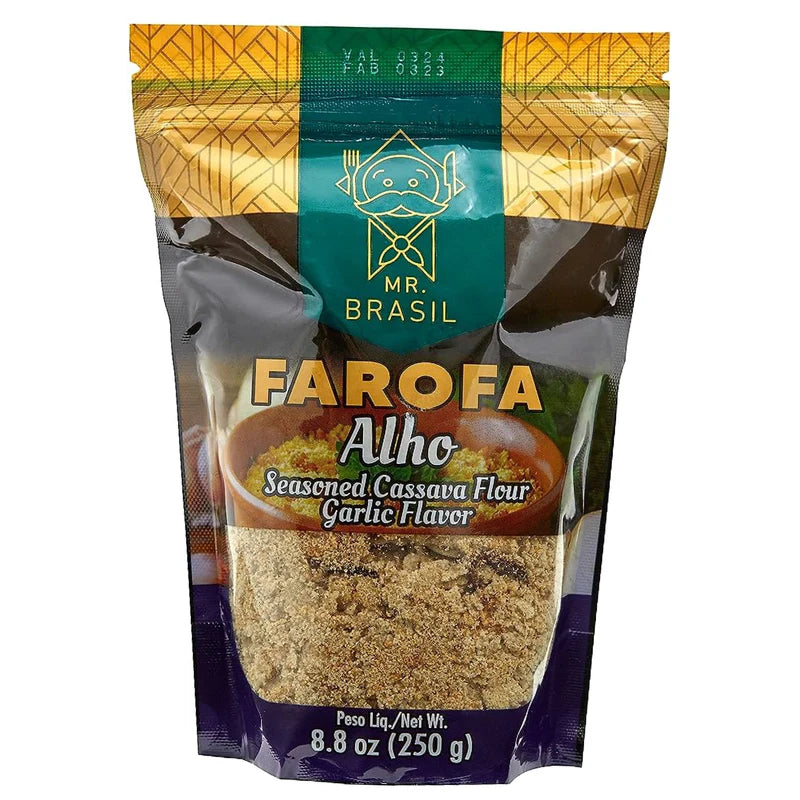 Mr Brasil Farofa Alho 250g