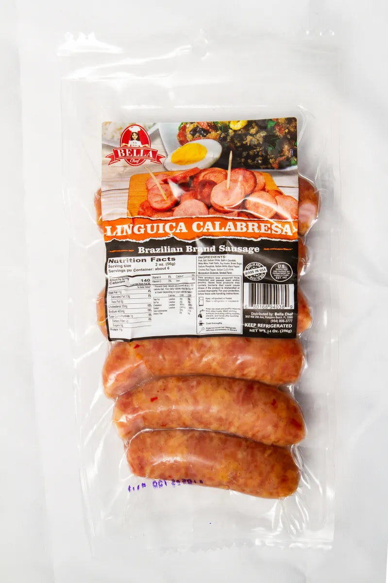 Bella Chef Linguiça Calabresa 14oz