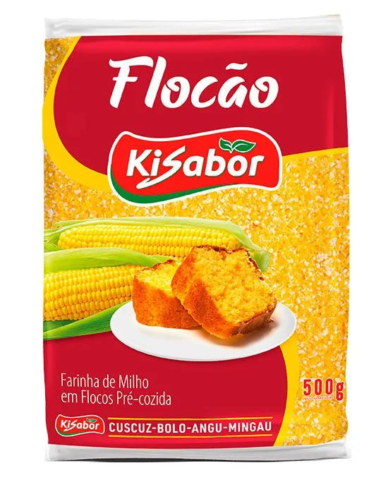 Kisabor Flocão de Milho 500g