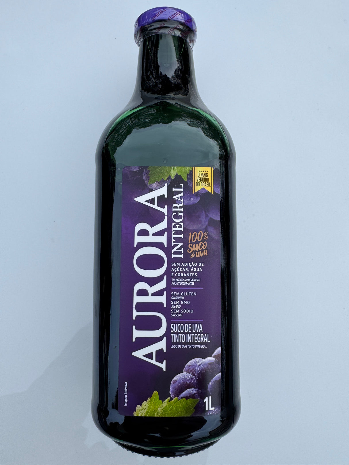 Aurora Suco de Uva Integral 1lt