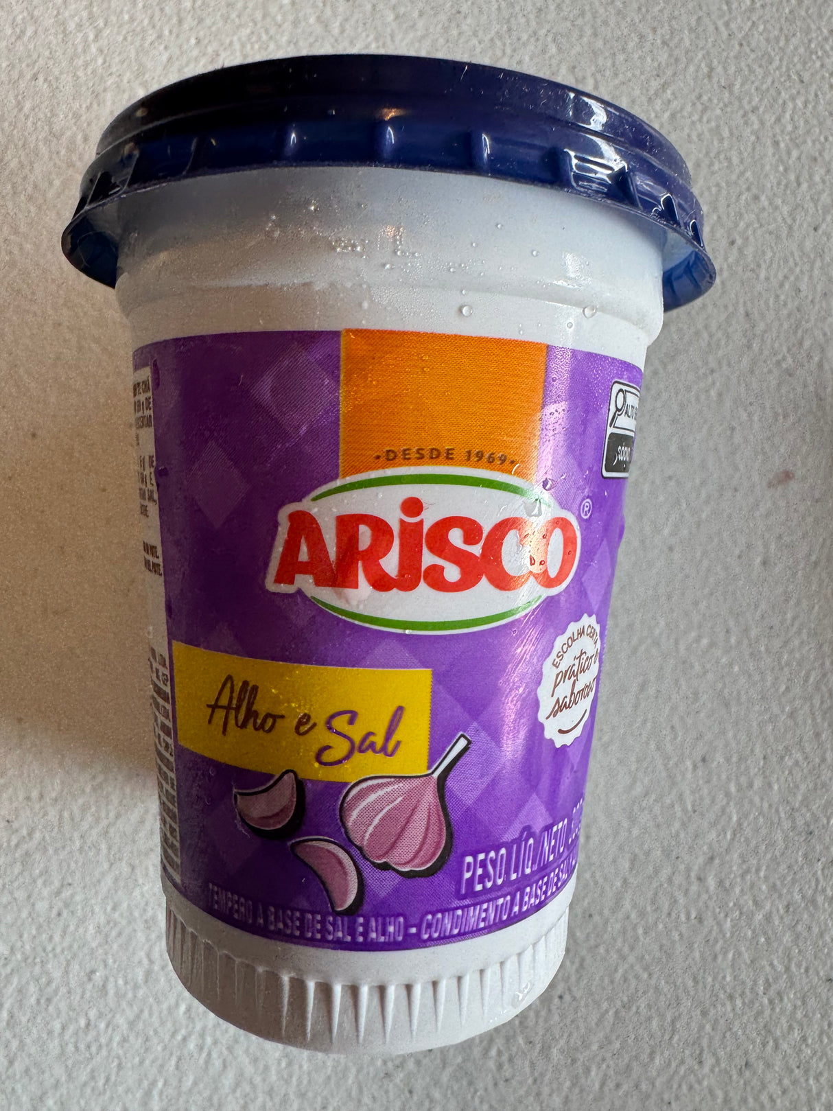 Arisco Tempero Alho & Sal 300g