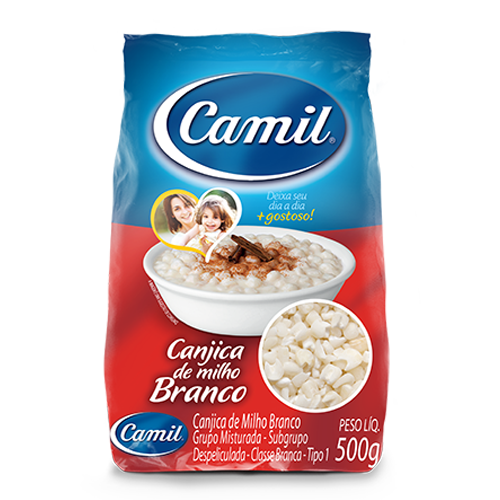 Canjica de Milho Branca Camil 500gr