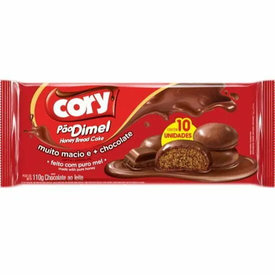 Cory Pao de Mel ao Leite 110g