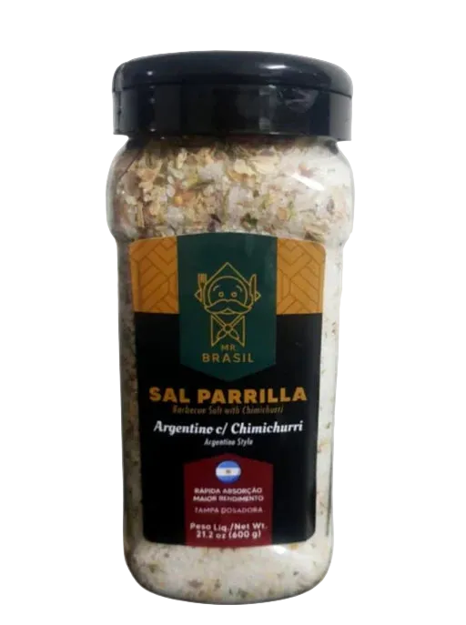 Mr Brasil Sal Parrilha com Chimichurri 600g