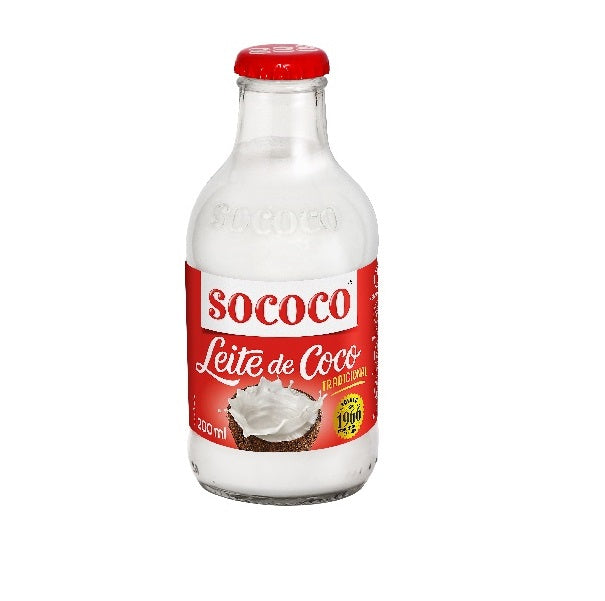Sococo Leite de Coco Vidro 200ml