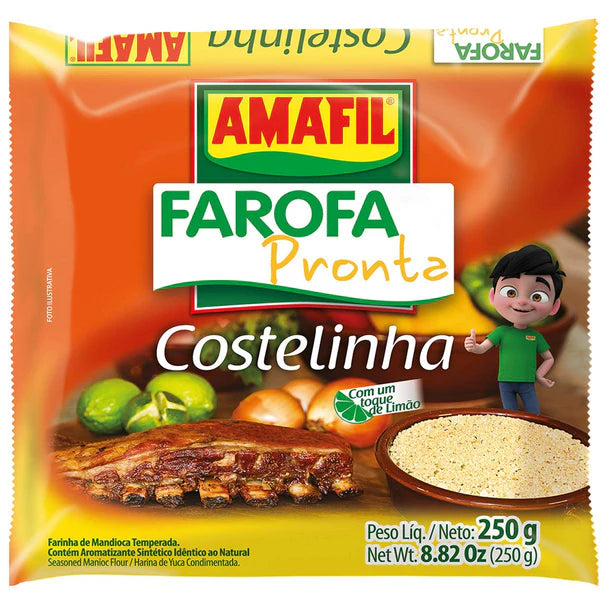 Amafil Farofa Costelinha 250g