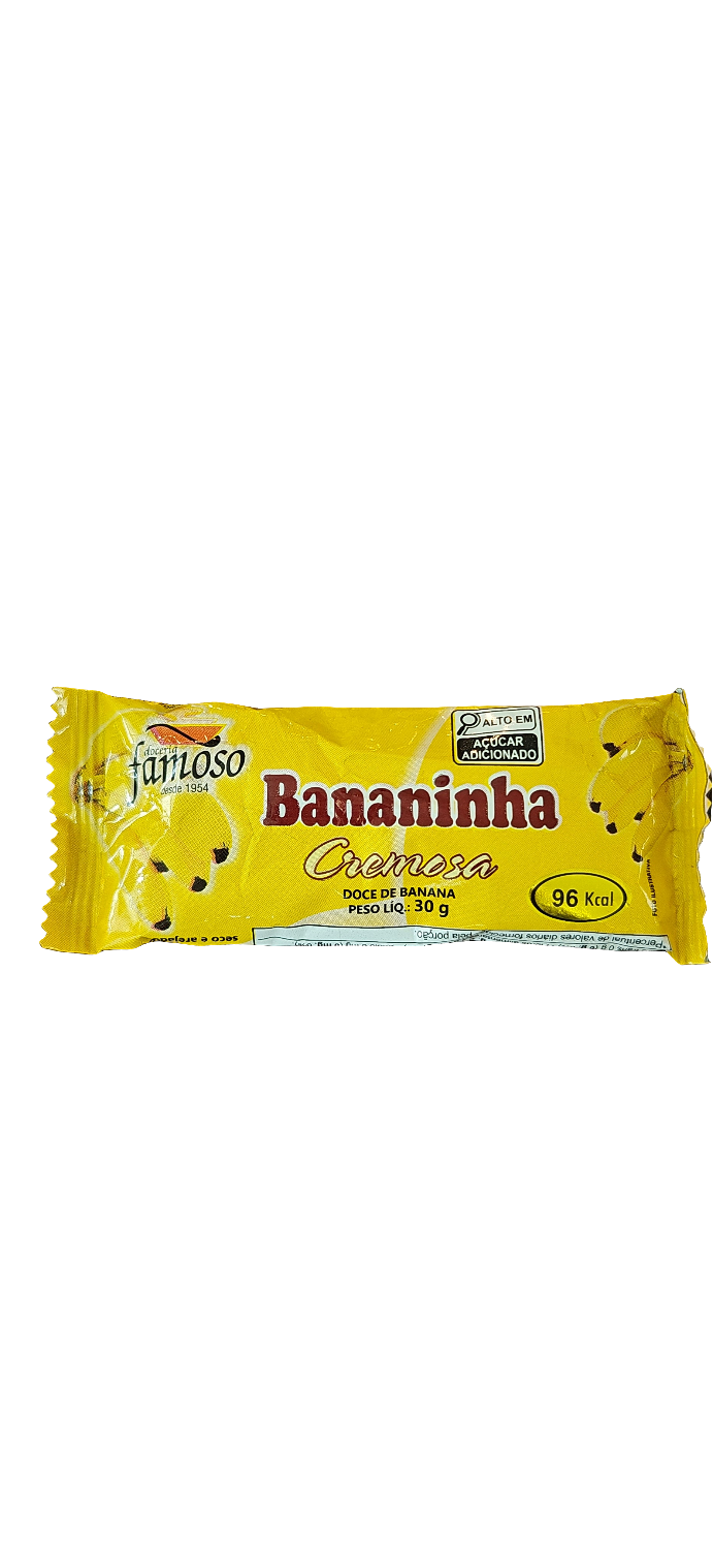 Doceria Famoso Bananinha Cremosa 30g