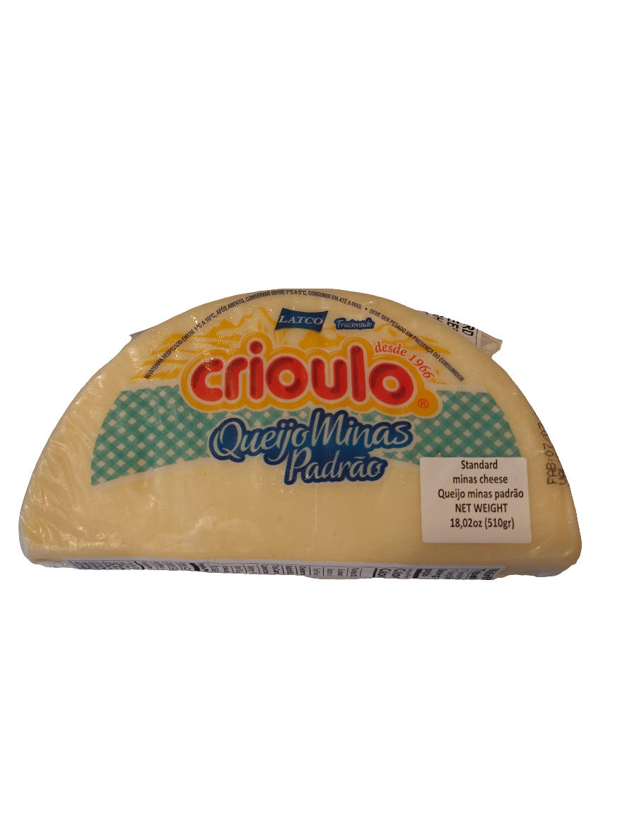 Crioulo Queijo Minas Padrão 510g