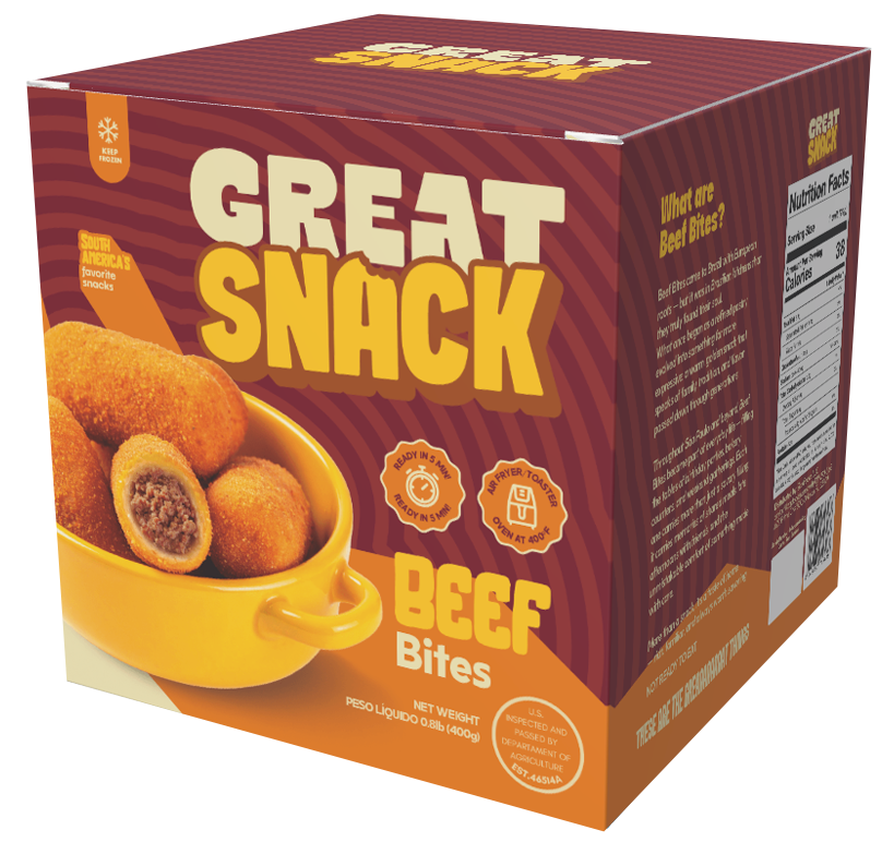 Great Snack Bolinho de Carne 400g