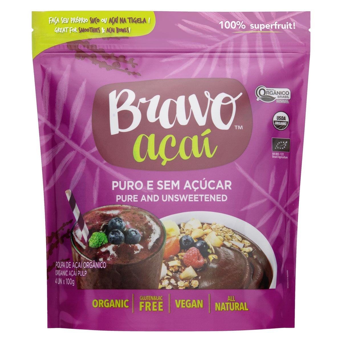 Bravo Acai Original 400g