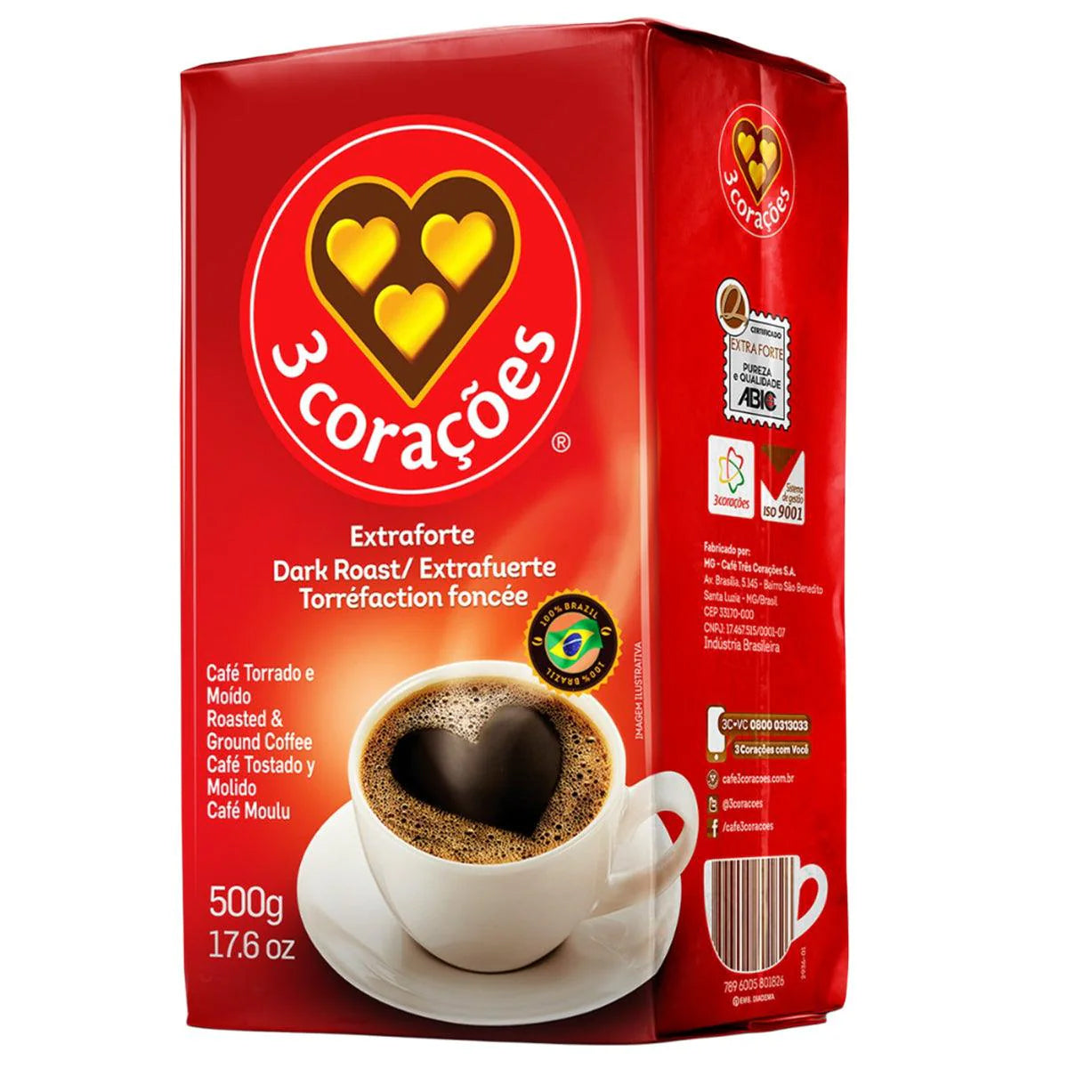 Tres Coracoes Cafe Extra Forte 500g