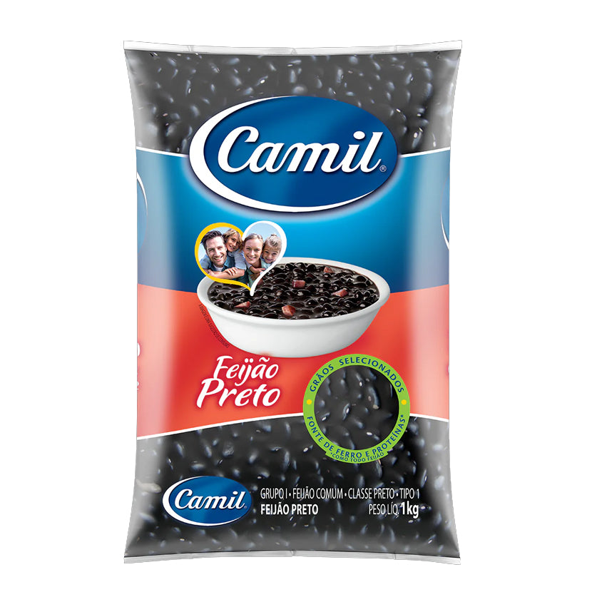 Camil Feijao Preto 1Kg