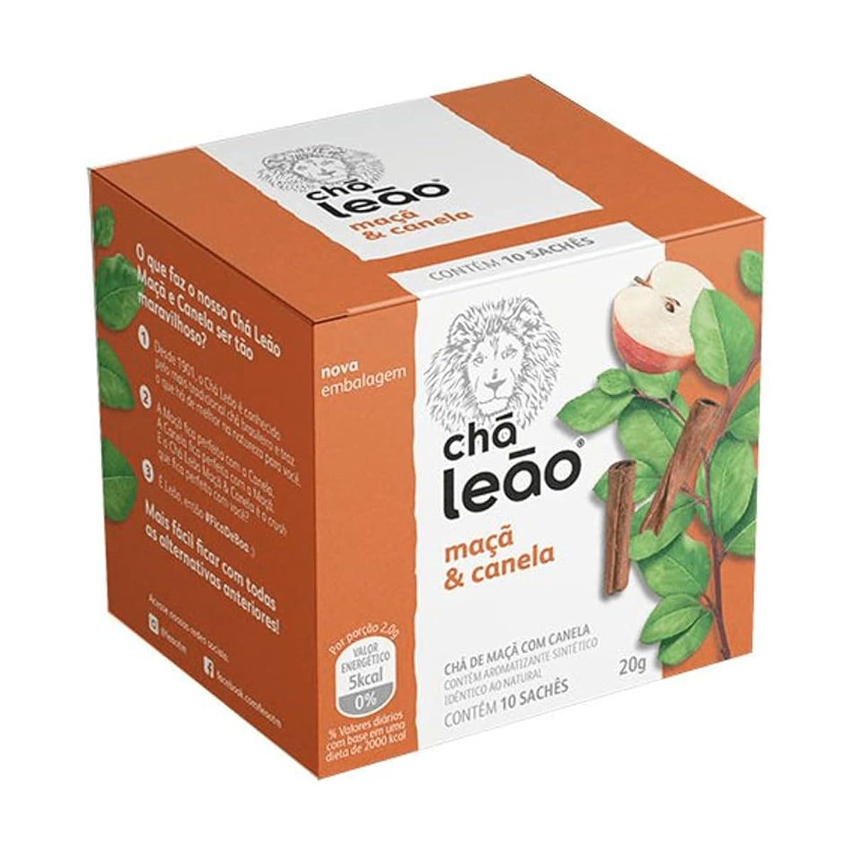 Cha Leao Maca e Canela