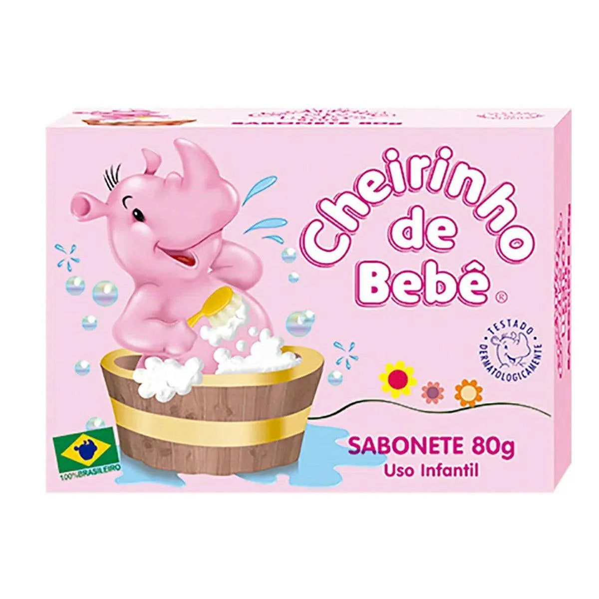Cheirinho de Bebe Sabonete Rosa 80g