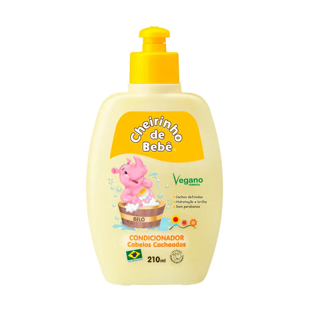 Cheirinho de Bebe Condicionador Cabelos Cacheados 210ml