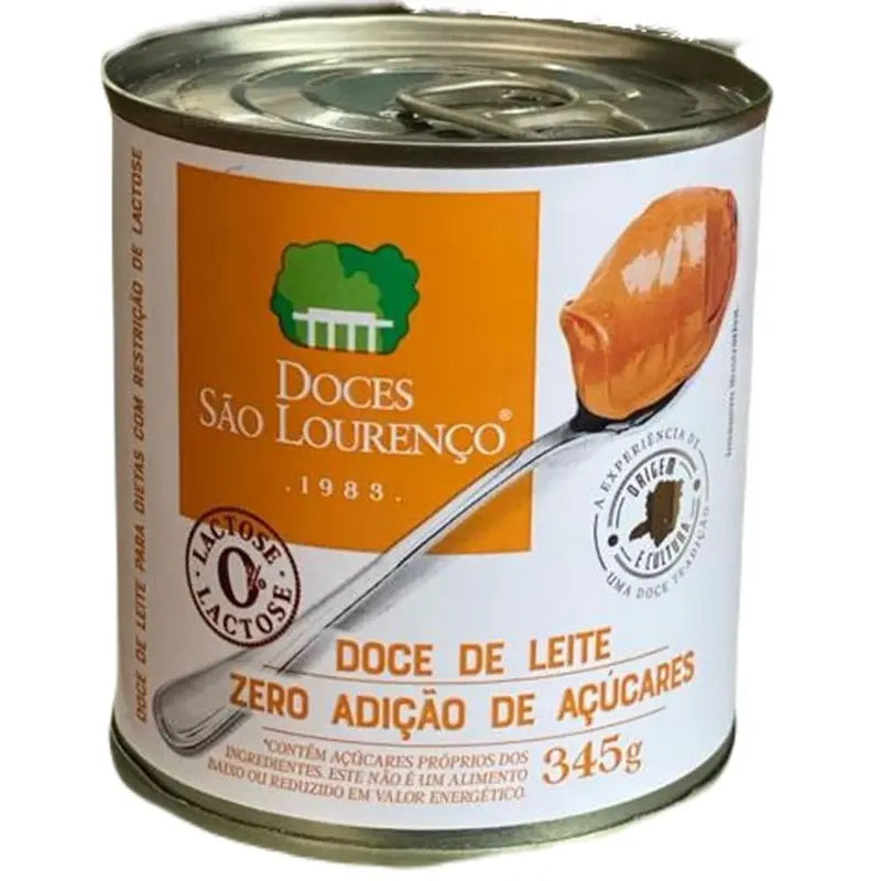 Sao Lourenco Doce de Leite Leve Acucares 345g