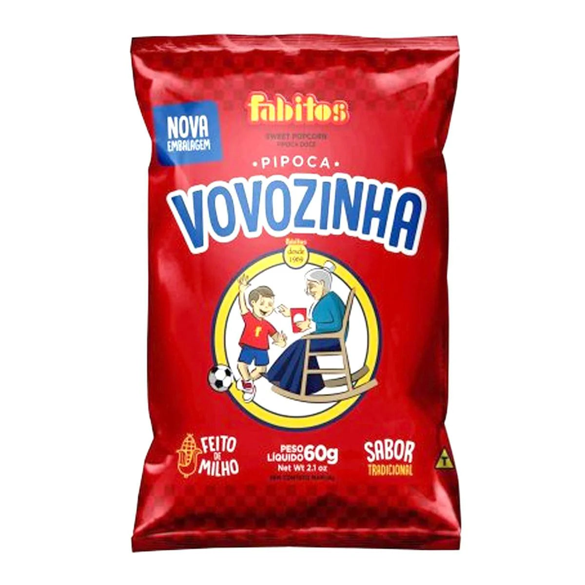 Fabitos Pipoca Vovozinha 150g