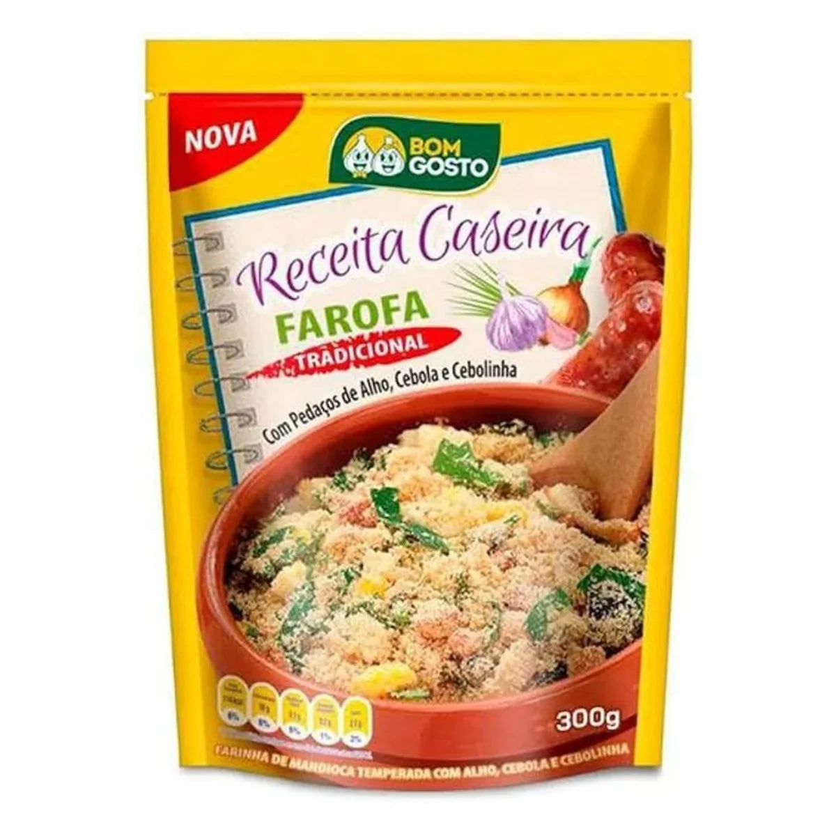 Bom Gosto Farofa Tradicional 300g