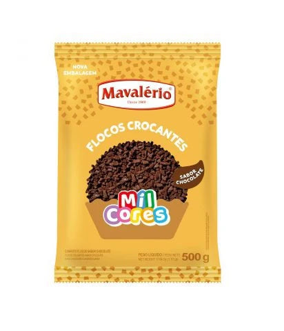 Mil Cores Granulado Chocolate Crocante 500g