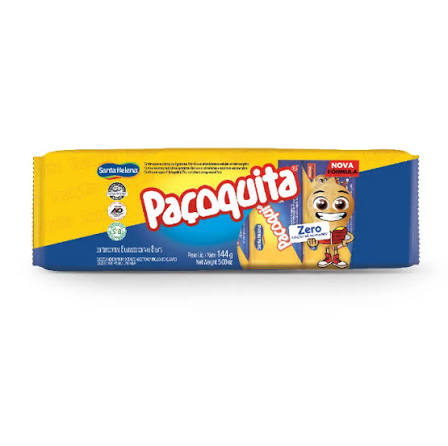 Santa Helena Pacoquita Zero 144g