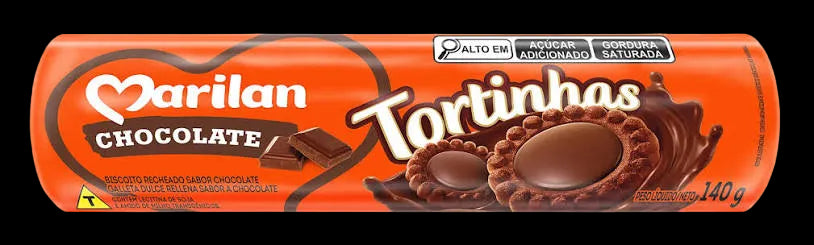 Marilan Tortinhas Chocolate 140g