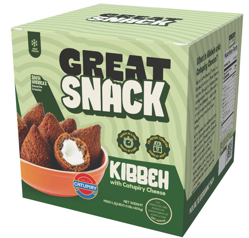 Great Snack Kibe com Catupiry 400g