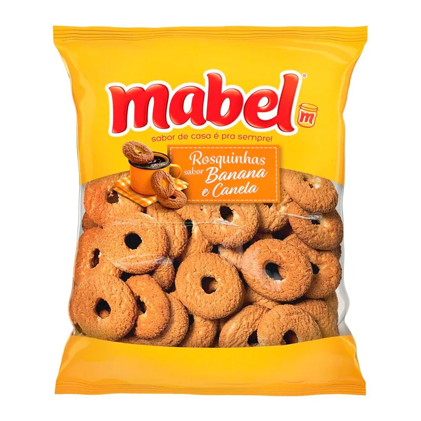 Mabel Rosquinha Banana e Canela 300g