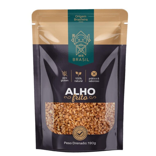 Mr. Brasil Alho Frito Pouch 180g